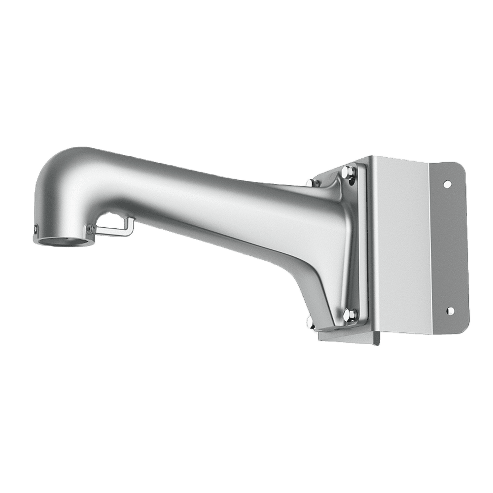 Suporte de Canto para Câmara Dome HIKVISION DS-1603ZJ-Corner-P (Liga de Alumínio e Aço - Cinzento)