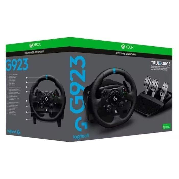 Volante e Pedais LOGITECH G923 (Xbox - Com fios - Preto) — miniatura 5