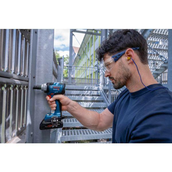 Chave de Impacto BOSCH GDS 18V-330 HC Professional (18V - 330Nm - 1/2" - Azul, Preto e Vermelho), miniatura 6