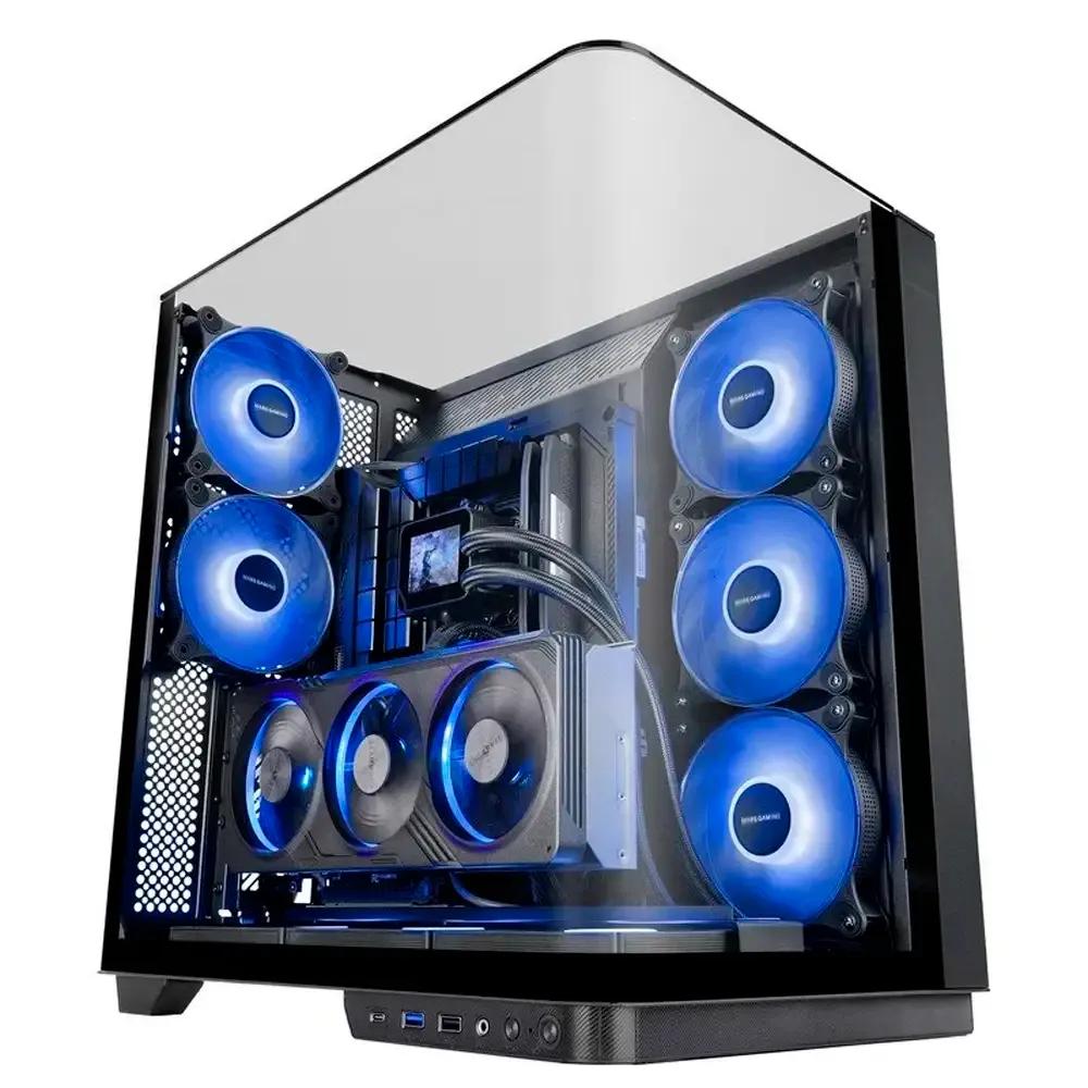Caixa ATX MARS GAMING MC-INFINIO (ATX, micro-ATX, Mini-ITX - Torre - ATX, Mini-ITX, micro-ATX - Preto) — miniatura 3