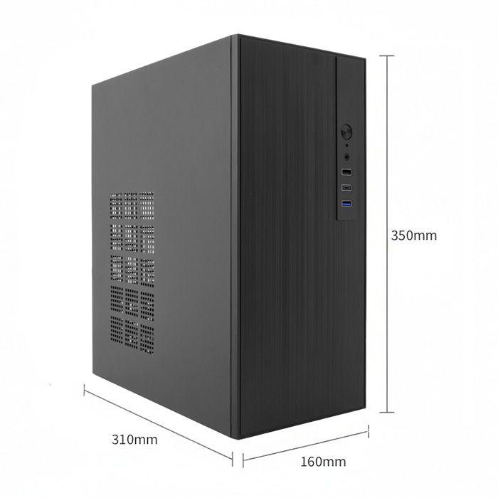 Caixa de Computador COOLBOX M460 (Micro ATX - Preto) — miniatura 8