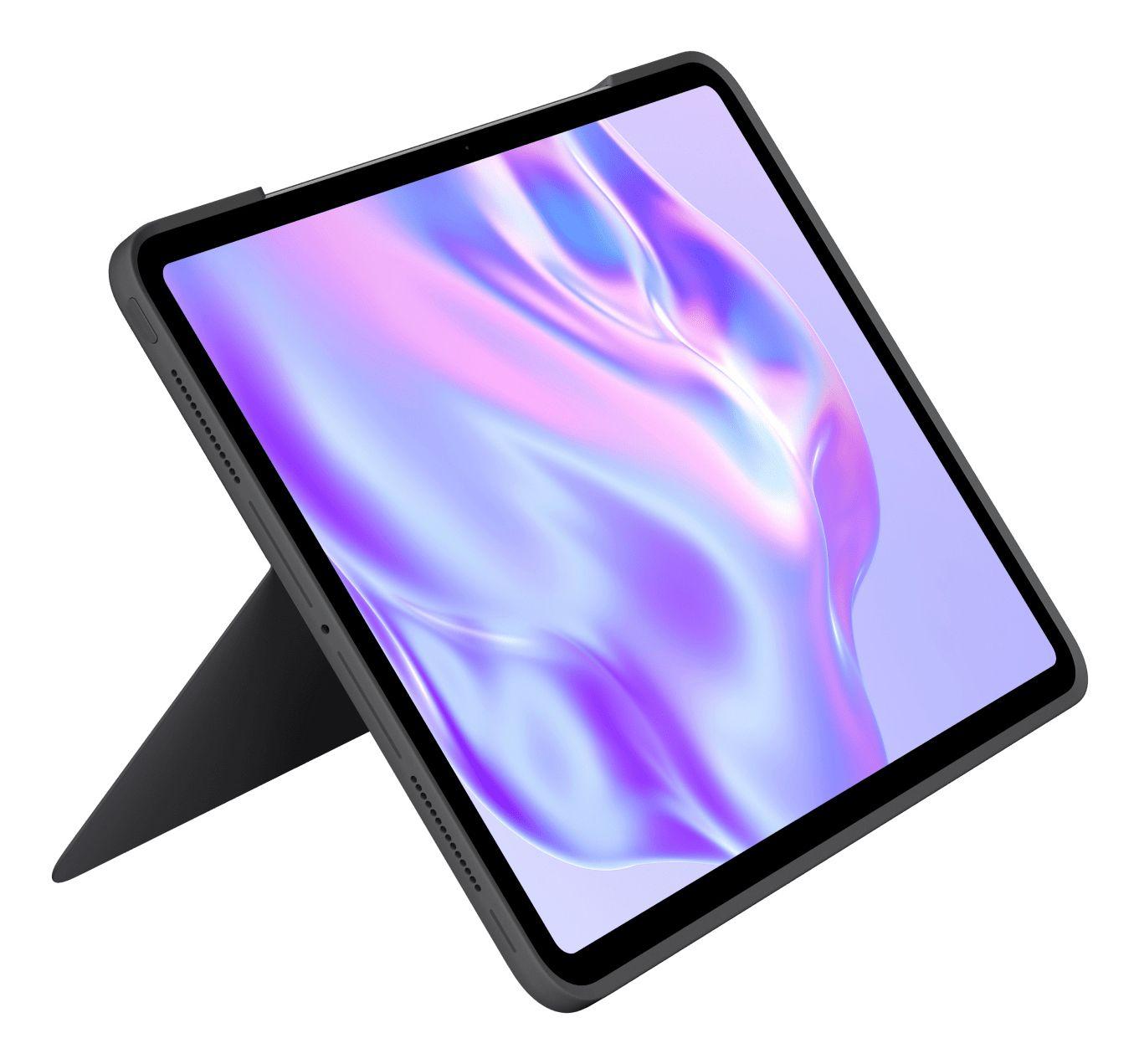 Teclado LOGITECH Combo Touch (Inglês - Mini - Smart Connector - Cinzento Oxford) — miniatura 2