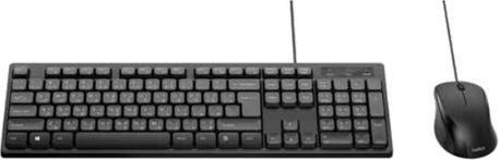 Conjunto Teclado e Rato BELKIN BBZ014DE (Alemão - Membrana - Tamanho completo - Preto)