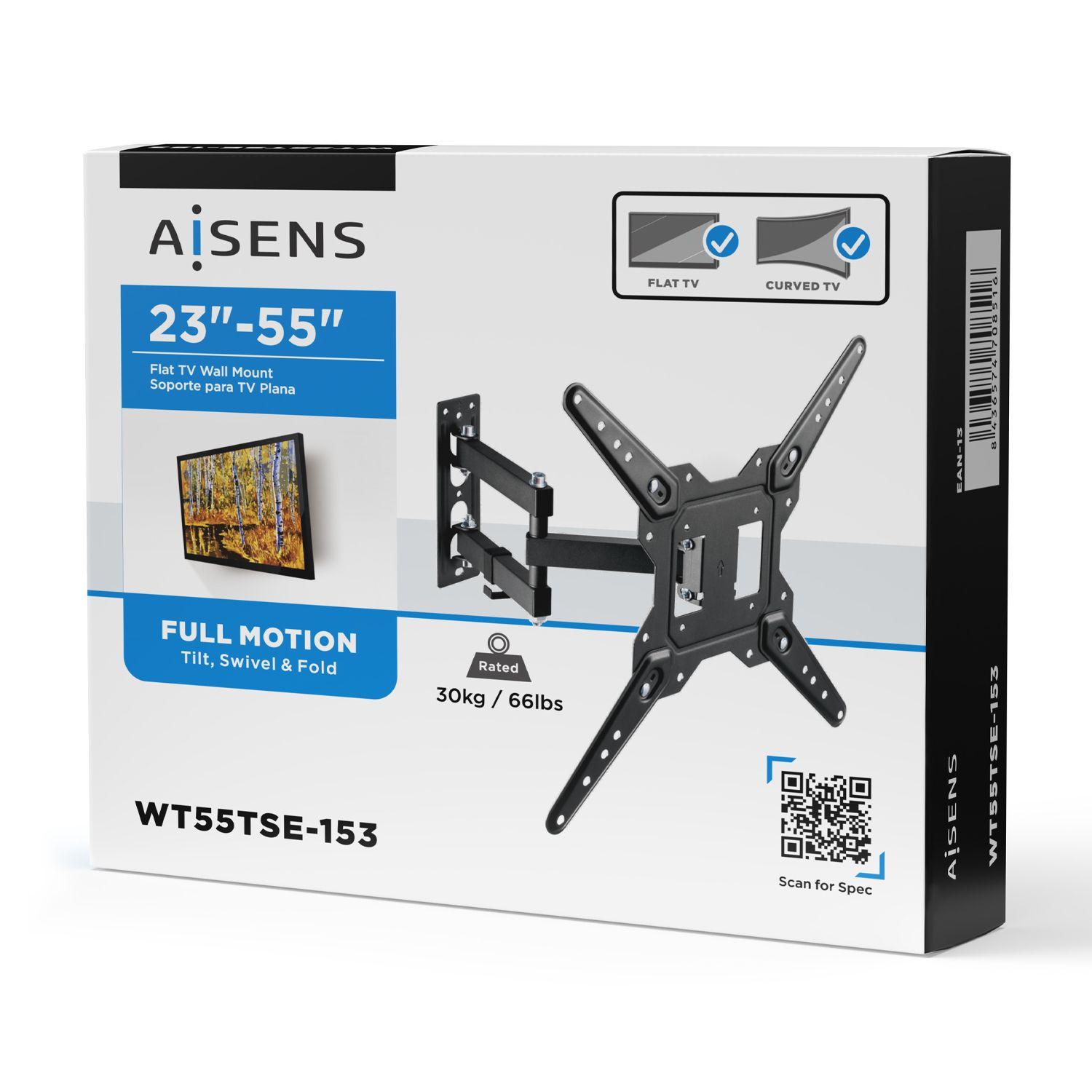 Suporte de Parede TV AISENS WT55TSE-153 (23-55" - 30 kg - Preto), miniatura 5