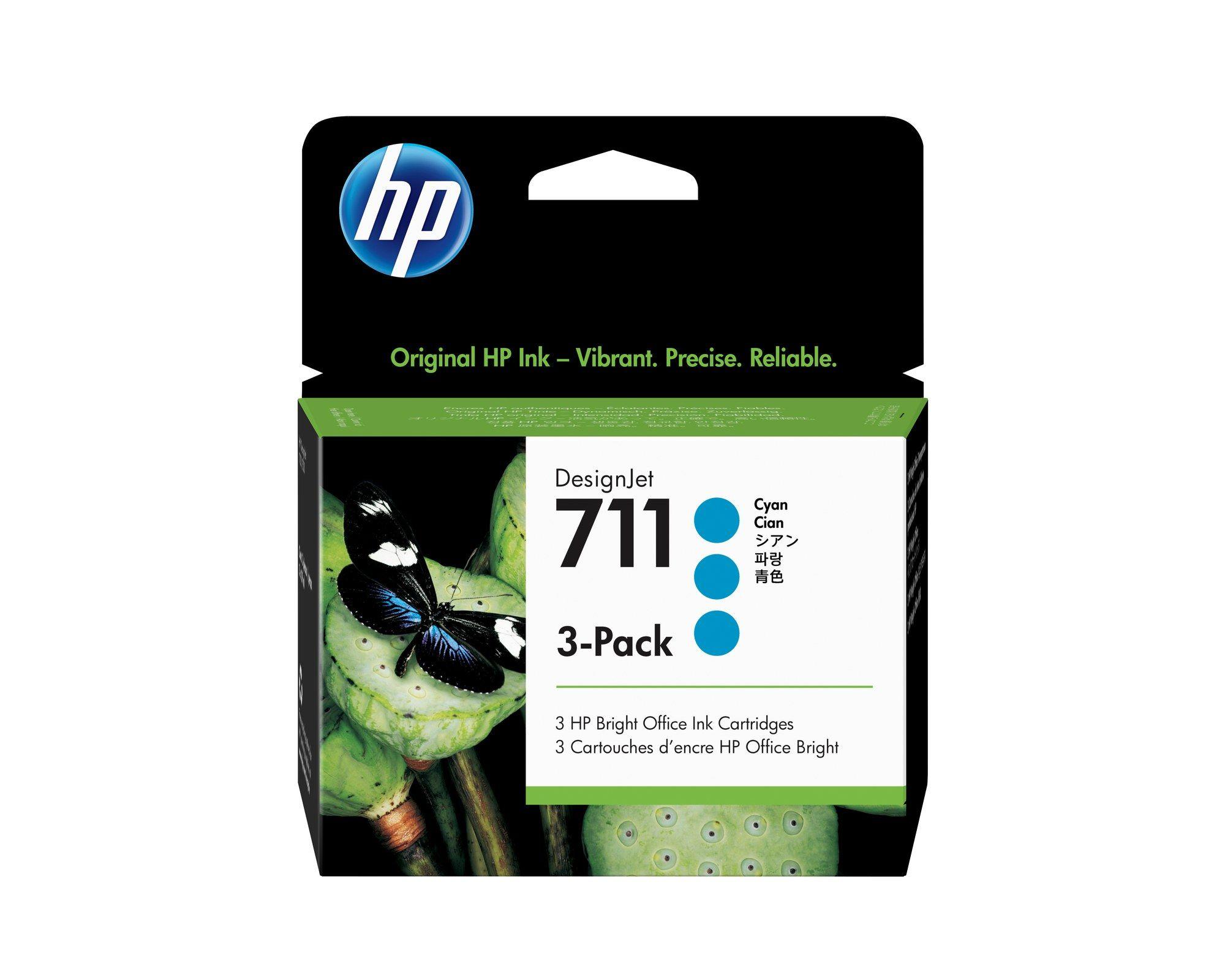 Tinteiro HP 711 CZ134A (Ciano)