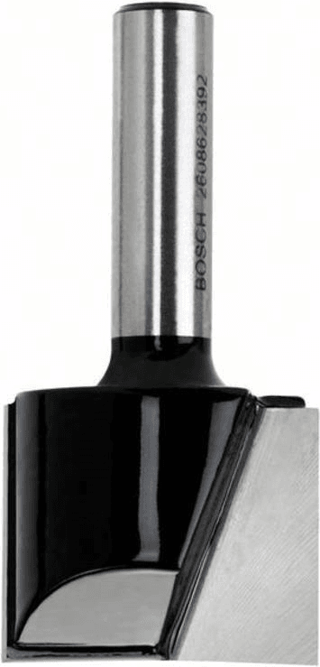 Fresa Reta BOSCH 2608628381 (Carboneto)