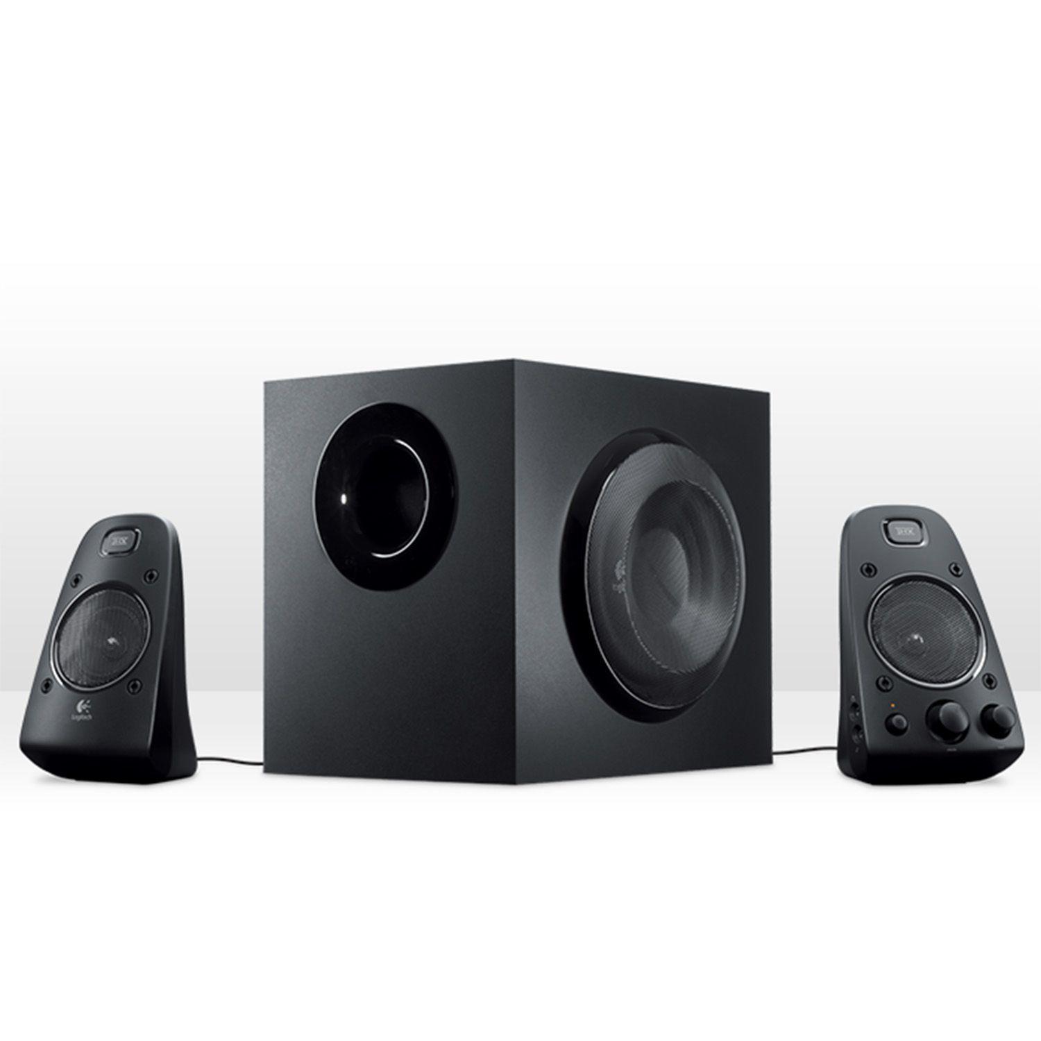 Sistema de Colunas 2.1 LOGITECH Z623 (Com fios - 200 W - 2.1 canais - Preto) — miniatura 9