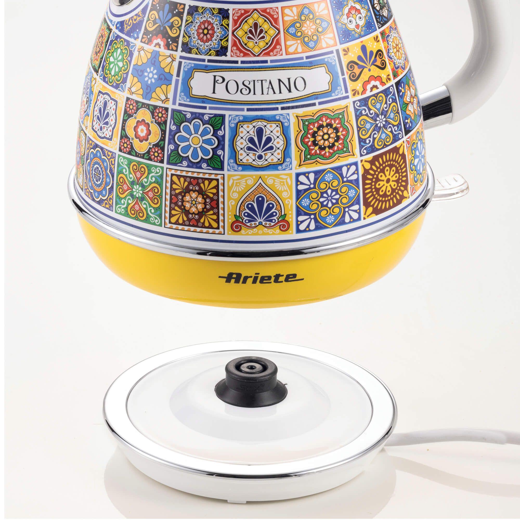 Jarro Elétrico ARIETE 2869/0P (2200 W - 1,7 l - Aço inoxidável - Azul/Amarelo), miniatura 4