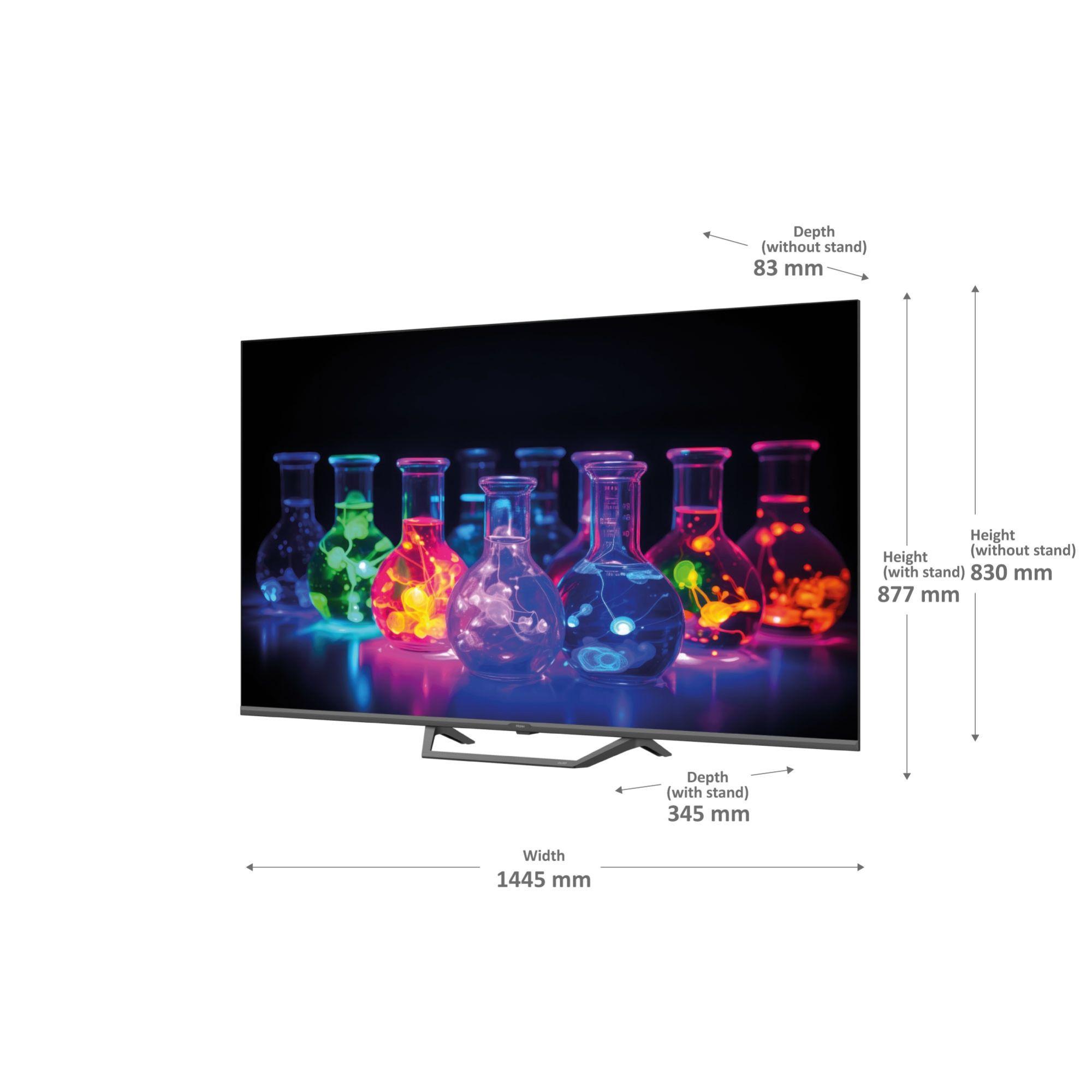 Televisão HAIER TV H65S80EUX (65" - 4K Ultra HD QLED - Google TV - Preto), miniatura 6