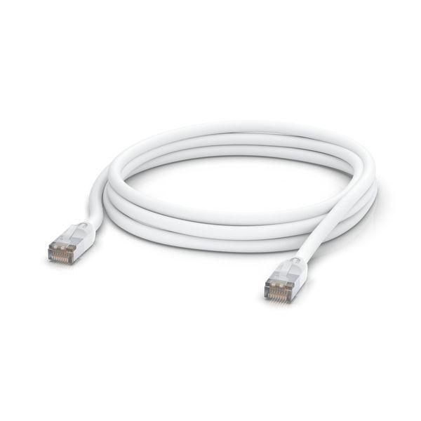 Cabo de Rede RJ45 UBIQUITI UACC-CABLE-PATCH-OUTDOOR-3M-W (3 m - Cat.5e - RJ-45 - Branco), miniatura 3
