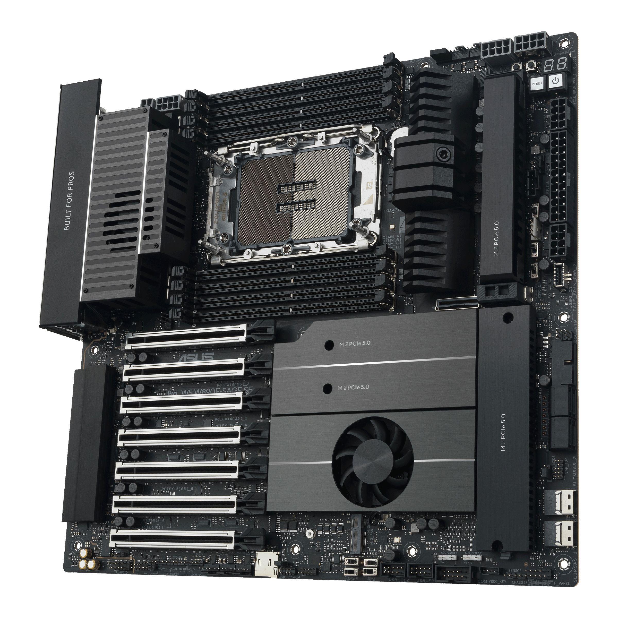 Motherboard ASUS Pro WS W890E-SAGE SE (LGA 4710-2 - Intel Xeon - EEB - Preto), miniatura 5