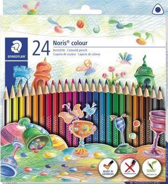 Lápis de Cor STAEDTLER Noris colour 187 C24 (Cores sortidas)
