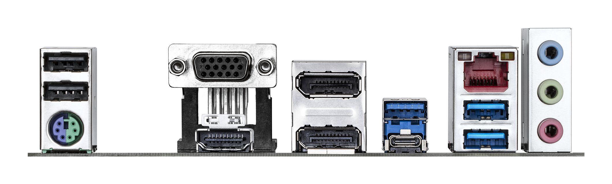 Placa Base GIGABYTE B760M DS3H GEN5 (LGA 1700 - micro ATX - Duplo canal - Castanho Escuro) — miniatura 4