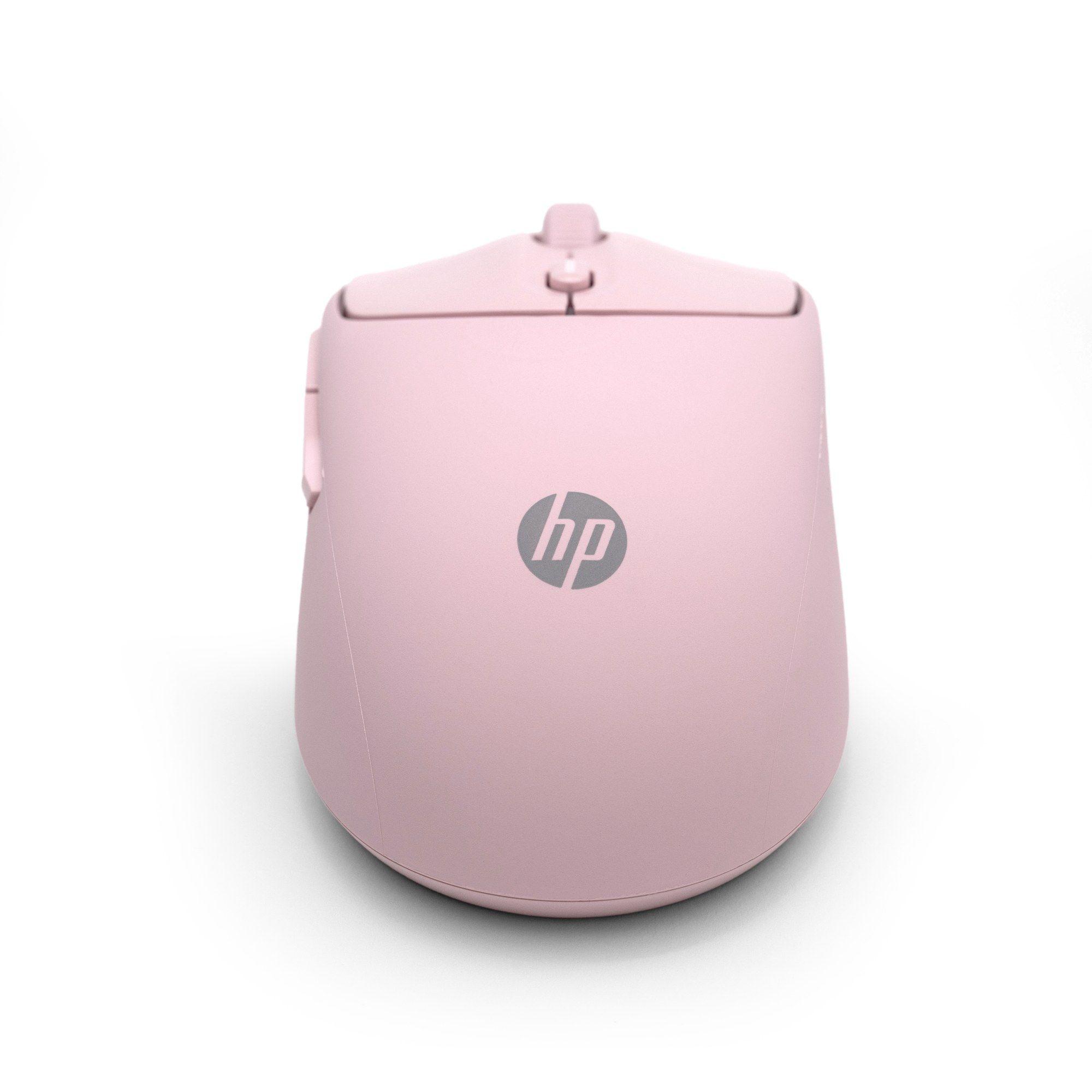 Rato HP 400 Dual (Ambidestro - 6000 DPI - RF Wireless + Bluetooth - Rosa) — miniatura 3