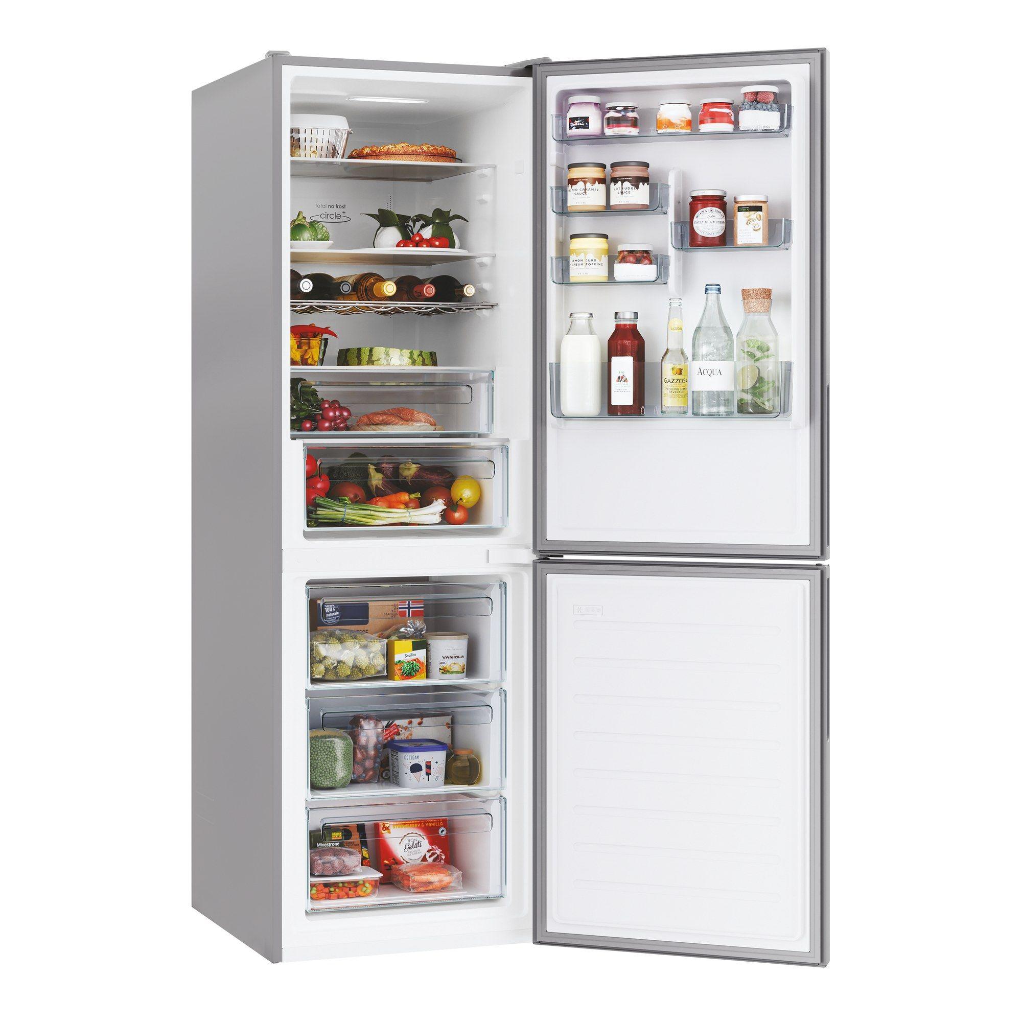Frigorífico Combinado Independente CANDY CCE7T618ES (341 l - hOn - 185x59,5x65,8 cm - Prateado) — miniatura 5
