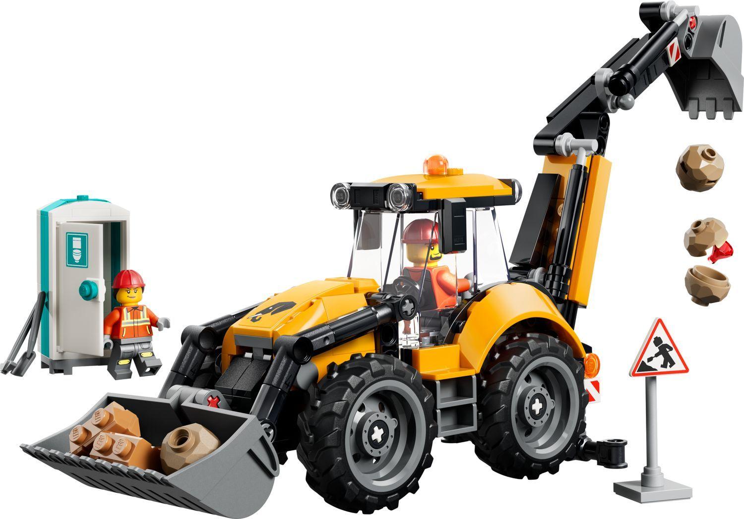 LEGO 60480 City Retroescavadora Amarela (7+ anos - 301 peças)