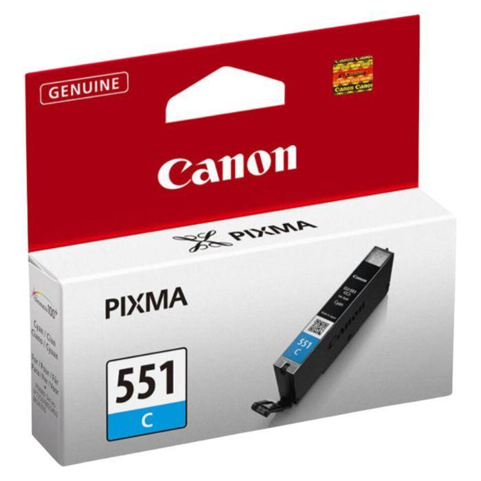 Tinteiro CANON CLI-551C (304 páginas - Ciano) — miniatura 3