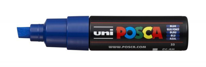 Marcador de Pintura POSCA PC-8K (Plástico - Azul)