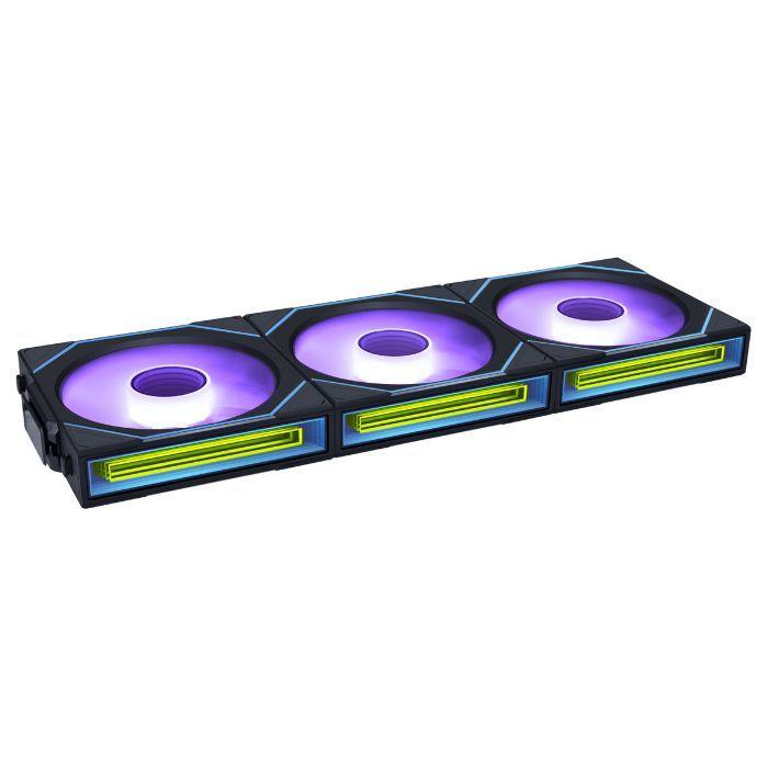 Ventoinhas LIAN LI UNI FAN SL120 Infinity Wireless (ARGB - Preto) — miniatura 2