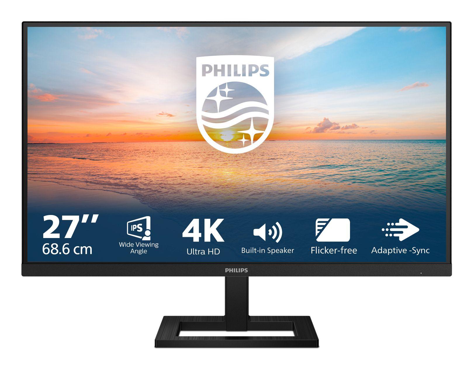 Monitor PHILIPS 27E1N1800AE/00 (27" - IPS - 60 Hz - Preto)