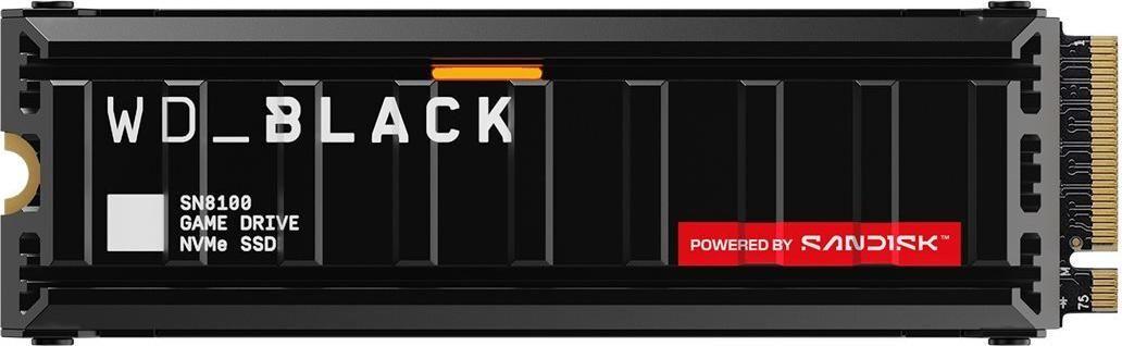 SSD WESTERN DIGITAL WD_BLACK SN8100 (8 TB - M.2 2280 - PCI Express 5.0 NVMe)