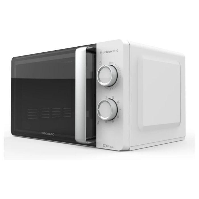 Micro-ondas Independente CECOTEC ProClean 3110 (700 W - 800 W - 20 L - Branco) — miniatura 2