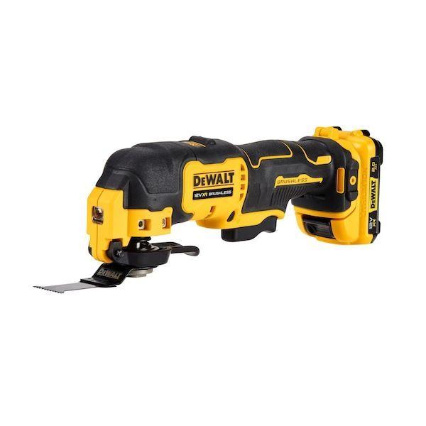 Multiferramenta Oscilatória DEWALT DCS353D2-QW (12 V - Iões de lítio XR - Amarelo/Preto)