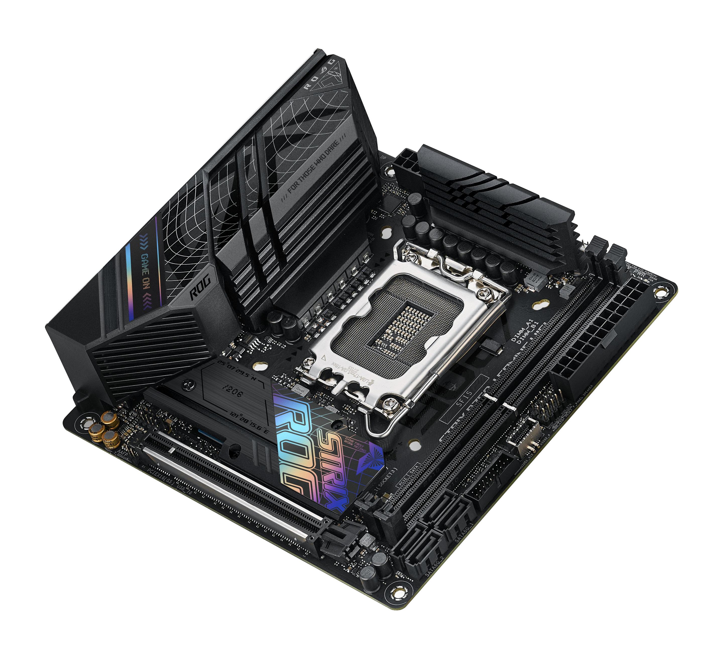 Motherboard ASUS ROG STRIX B760-I GAMING WIFI (LGA 1700 - mini-ITX - Duplo canal), miniatura 9