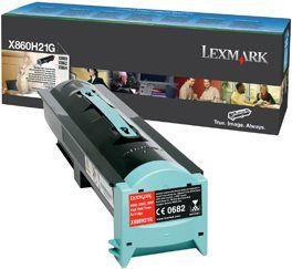 Toner LEXMARK X860H21G (35000 páginas - Preto)