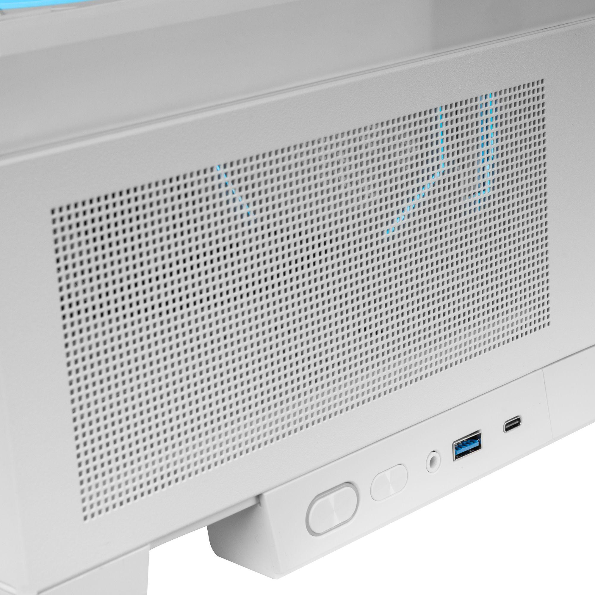 Caixa PC MARS GAMING MC-LCDX (ATX - Ecrã IPS 9,16" - Branco) — miniatura 8