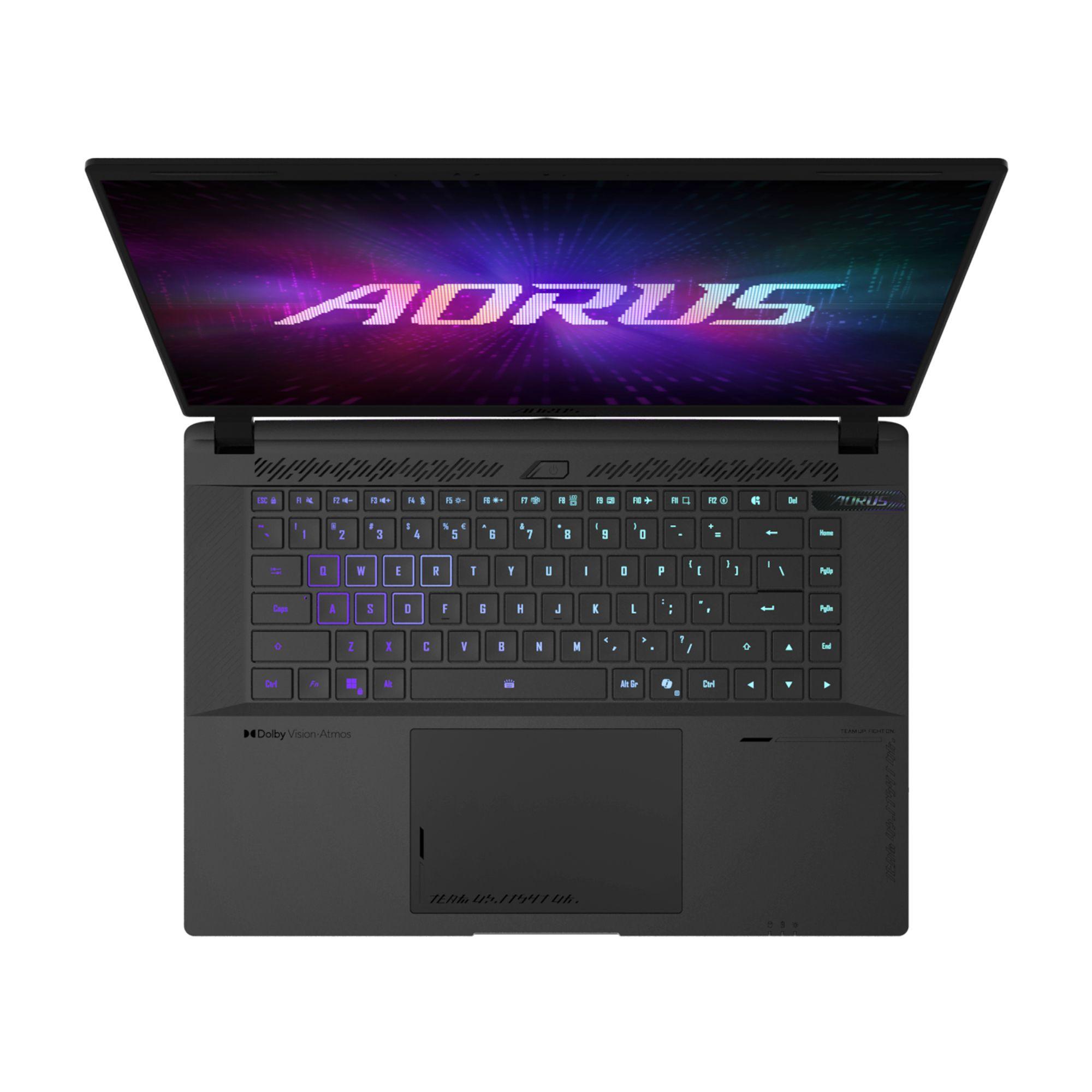 Computador Portátil Gaming GIGABYTE AORUS MASTER 16 6YJM5DEE65SP (Ryzen 9 9955HX3D - RTX 5080 - 32GB - 2TB SSD - OLED 16" 240Hz - Layout DE - Preto) — miniatura 6