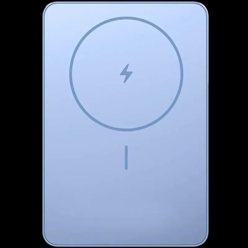 Bateria Externa Magnética XIAOMI Ultra Slim Magnetic Power Bank (5000 mAh - 19,35 Wh - USB Type-C - Azul)