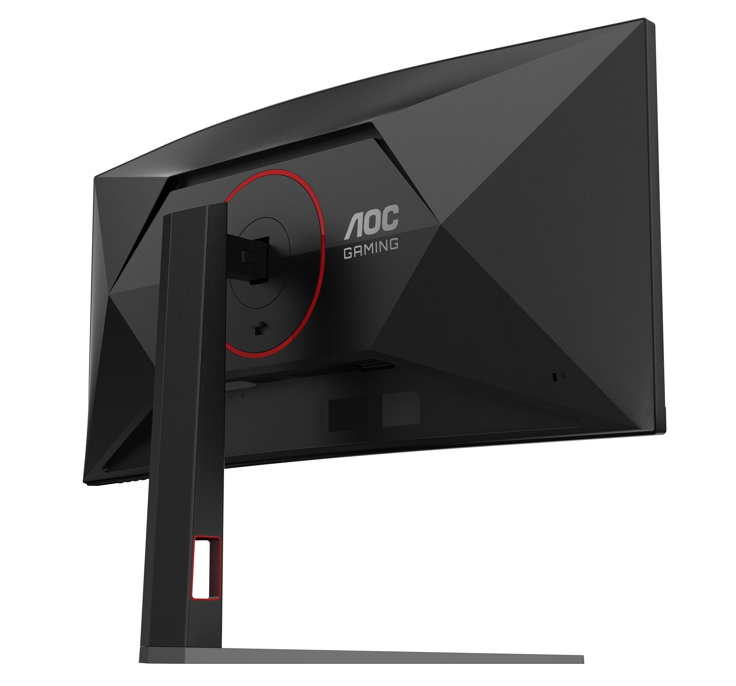 Monitor AOC CU34G4/69 (34" - Fast VA - 180 Hz - Preto/Vermelho) — miniatura 15