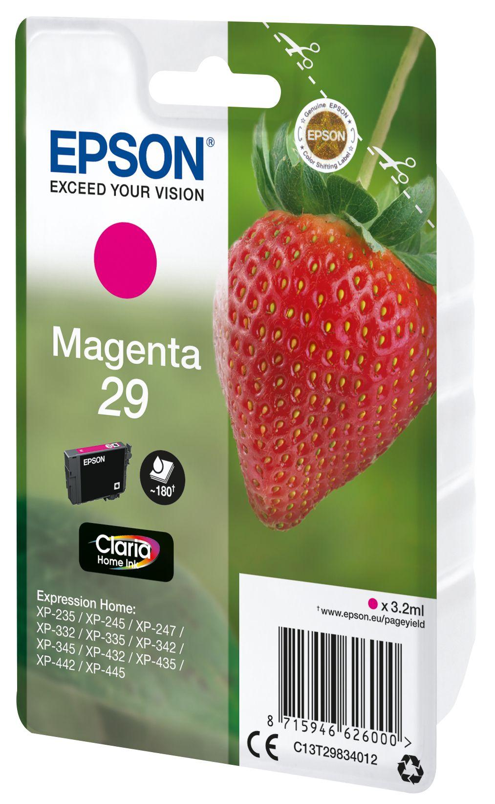 Tinteiro EPSON T2983 (29) (180 páginas a cores - Magenta), miniatura 7
