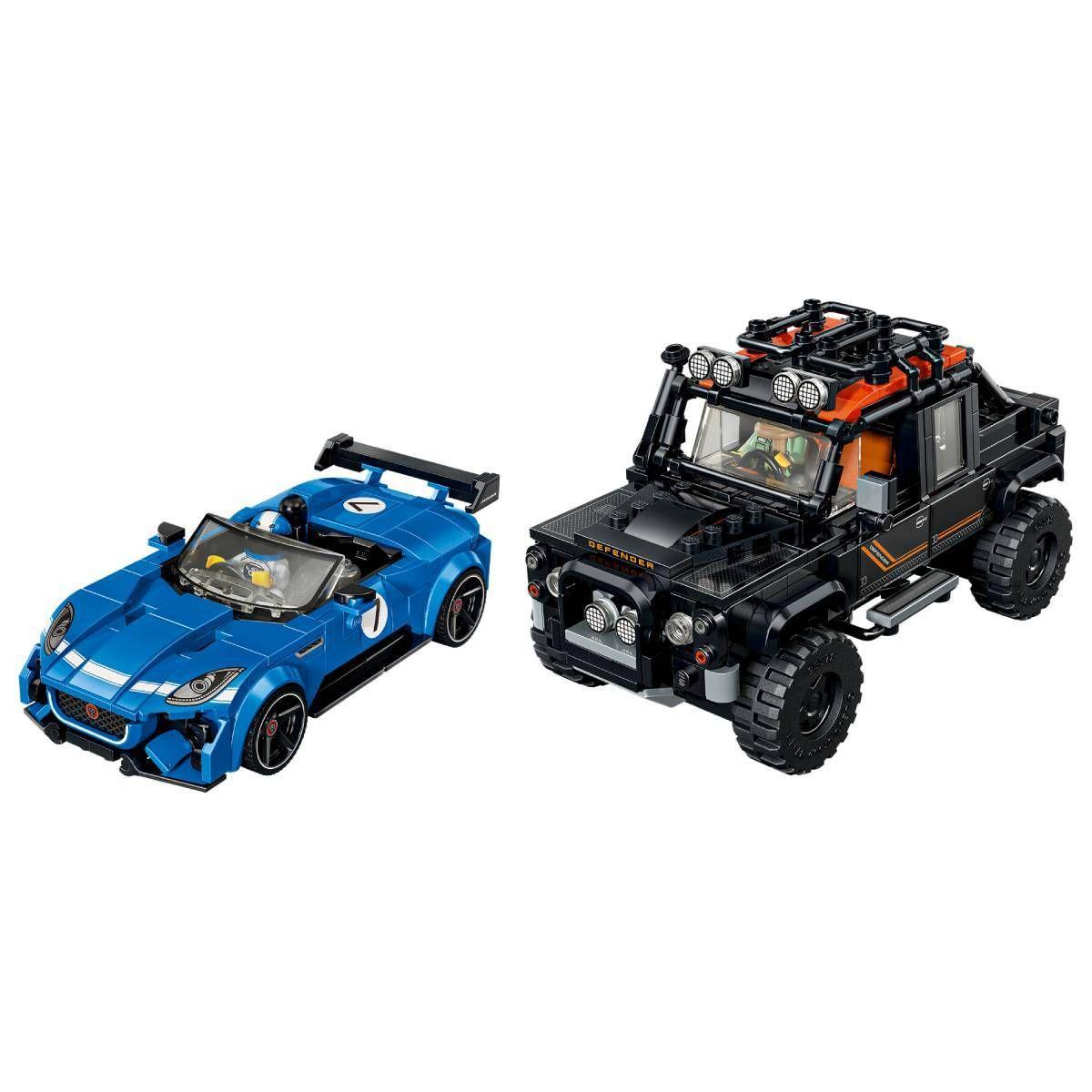 LEGO 77264 Speed Champions Jaguar Project 7 e Land Rover Defender (10+ anos - 740 peças) — miniatura 6
