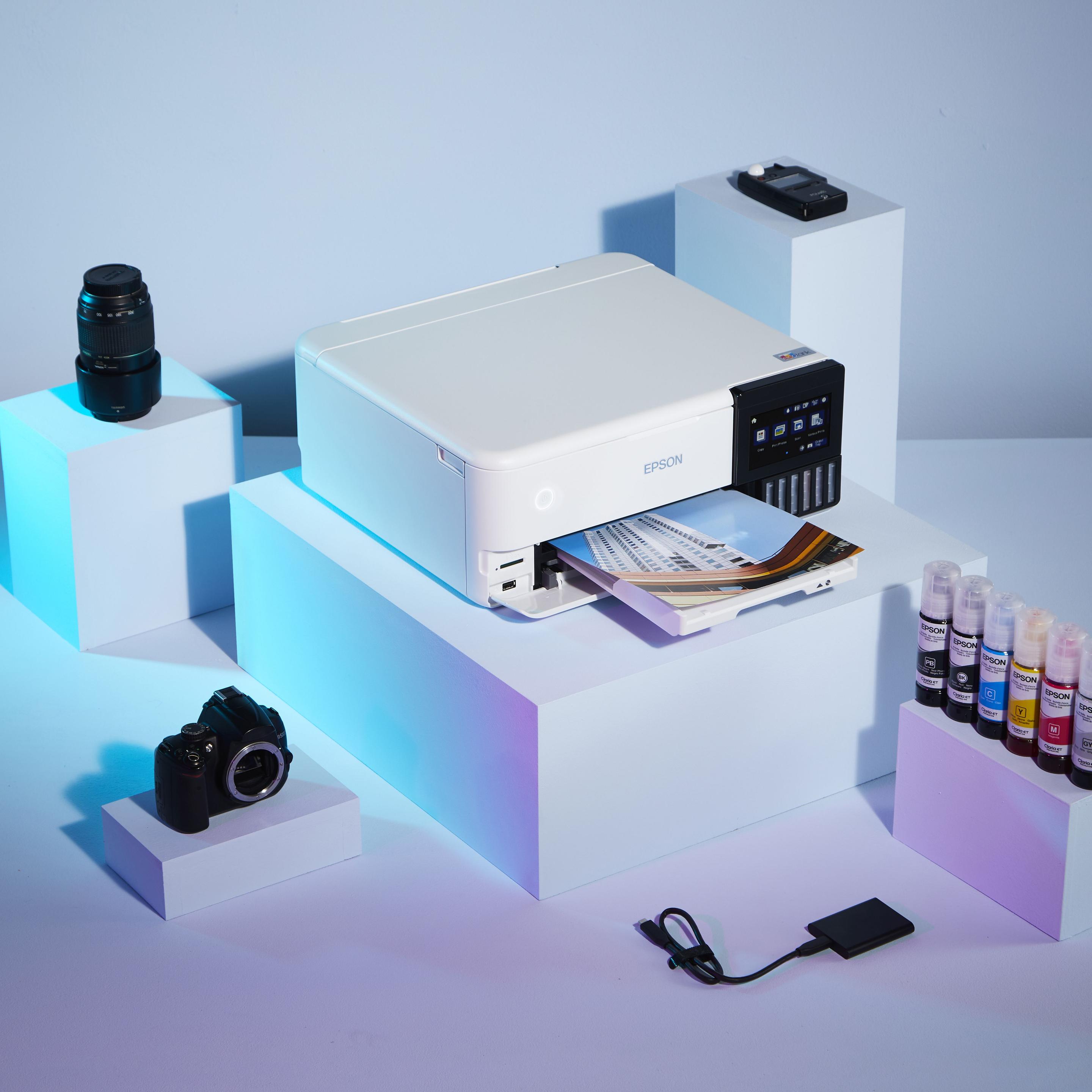 Impressora Multifunções EPSON EcoTank ET-8500 (A4 - Impressão a cores - Com Fios - Branco), miniatura 28