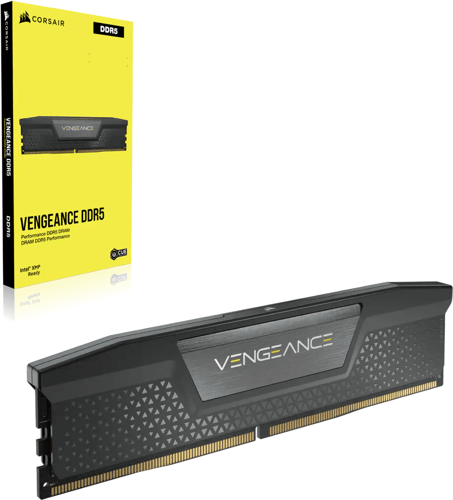 Kit Memória RAM CORSAIR Vengeance CMK32GX5M2B6400C32 (6400 MHz - 32 GB - DIMM)