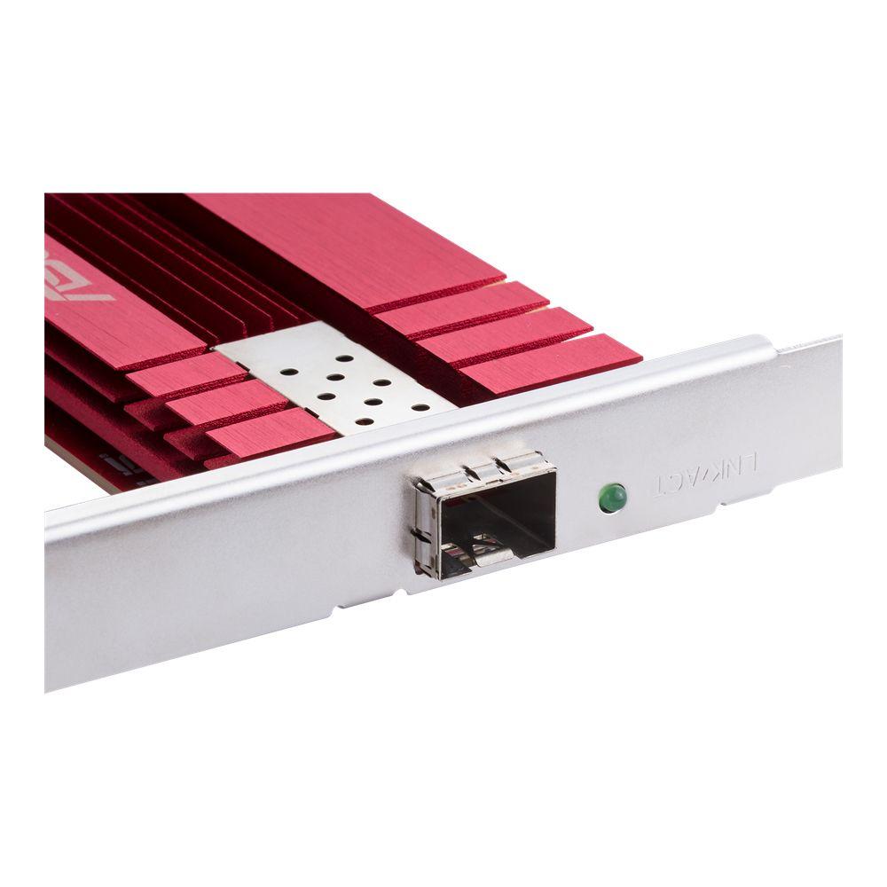 Placa de Rede PCIe ASUS XG-C100F (10 Gigabit Ethernet - PCI Express - 10000 Mbit/s - Vermelho) — miniatura 3