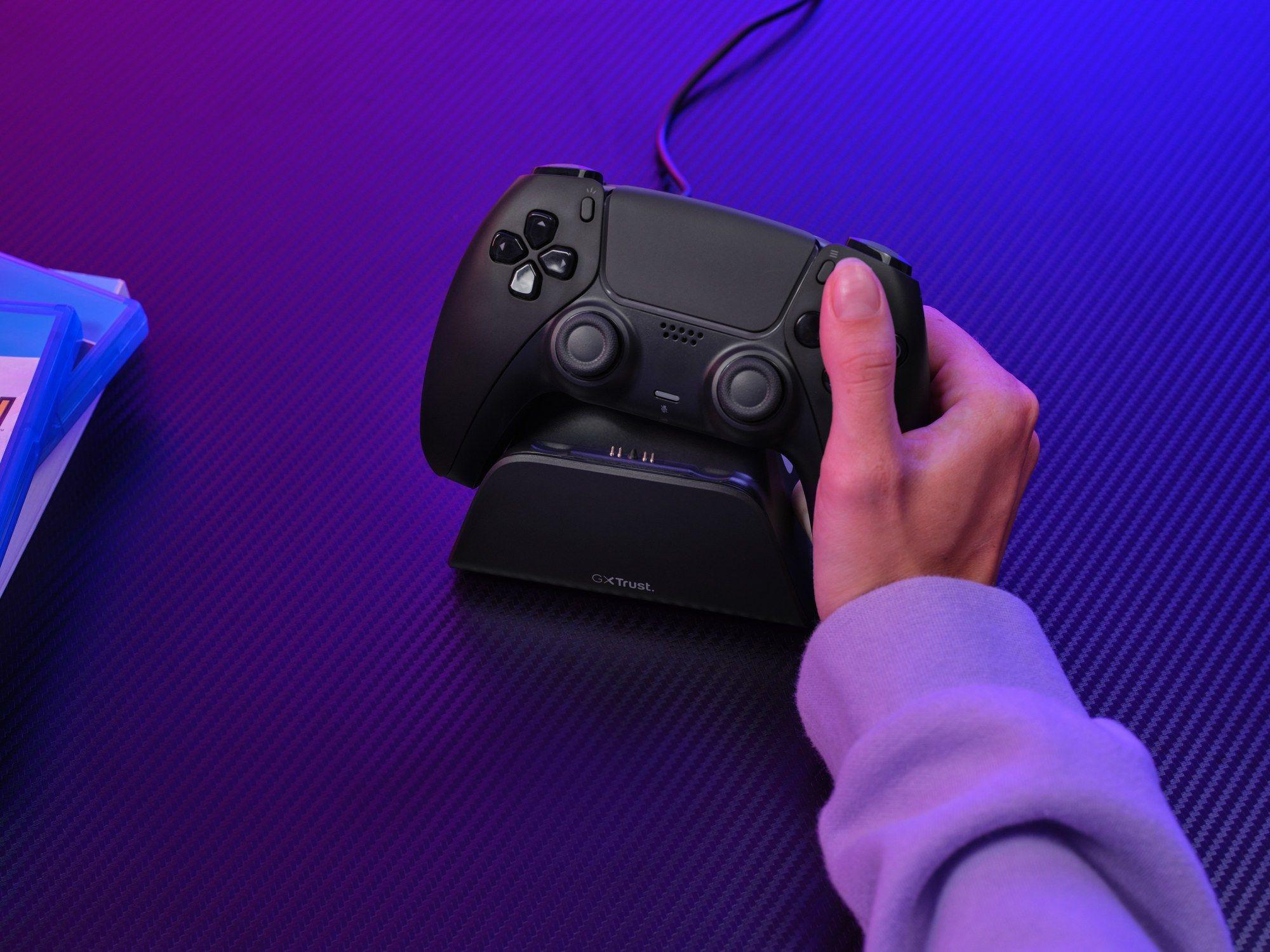 Estação de Carregamento TRUST GXT255 (PlayStation - USB Type-A para USB Type-C - Preto), miniatura 11
