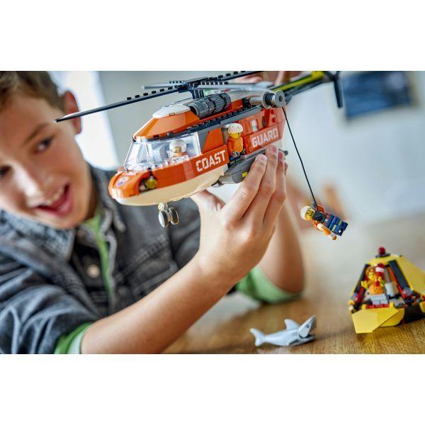 LEGO 60503 City Helicóptero da Guarda Costeira (7+ anos - 551 peças), miniatura 5