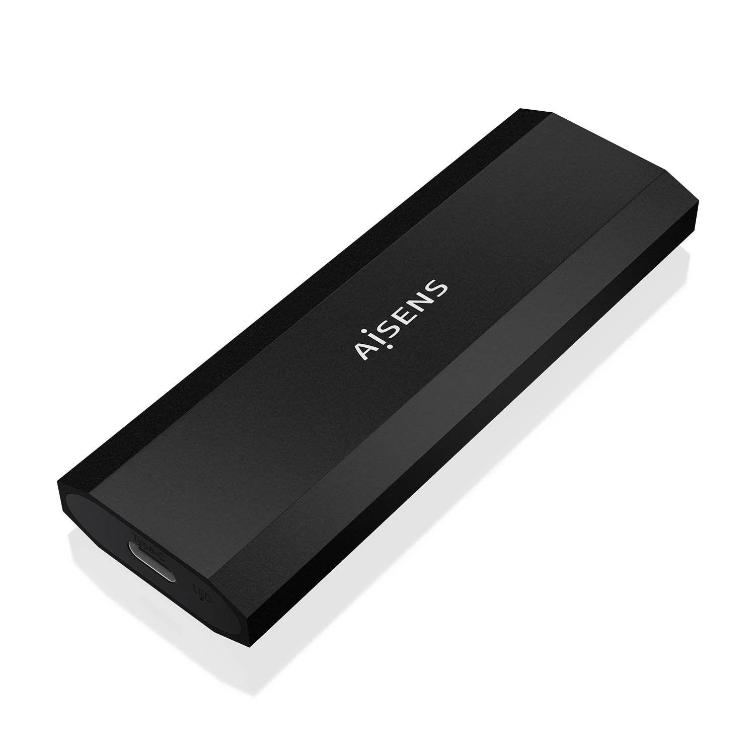 Caixa Externa AISENS ASM2-028B (2 TB - M.2 - Preto)