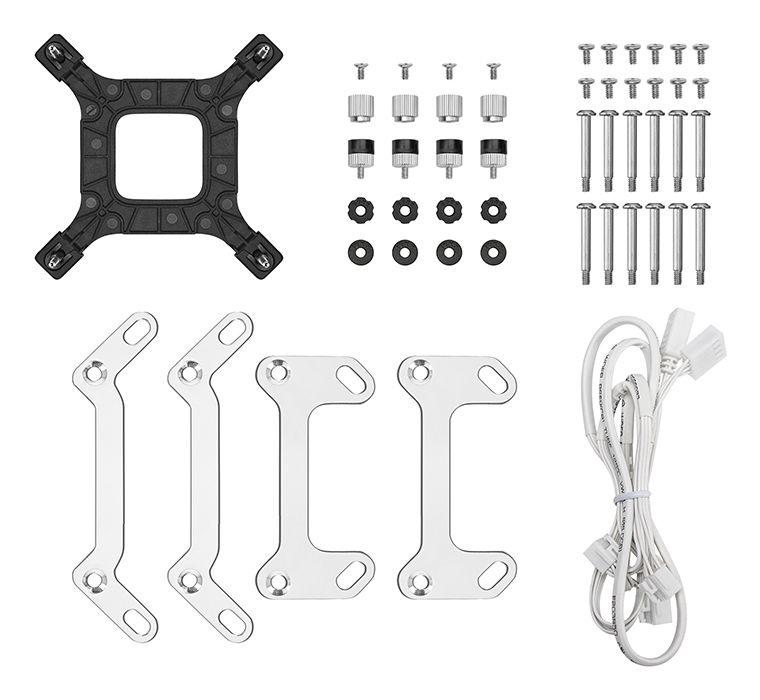 Kit de Arrefecimento Líquido DEEPCOOL LM360 WH (12 cm - 2400 RPM - 4-pin - Branco) — miniatura 5