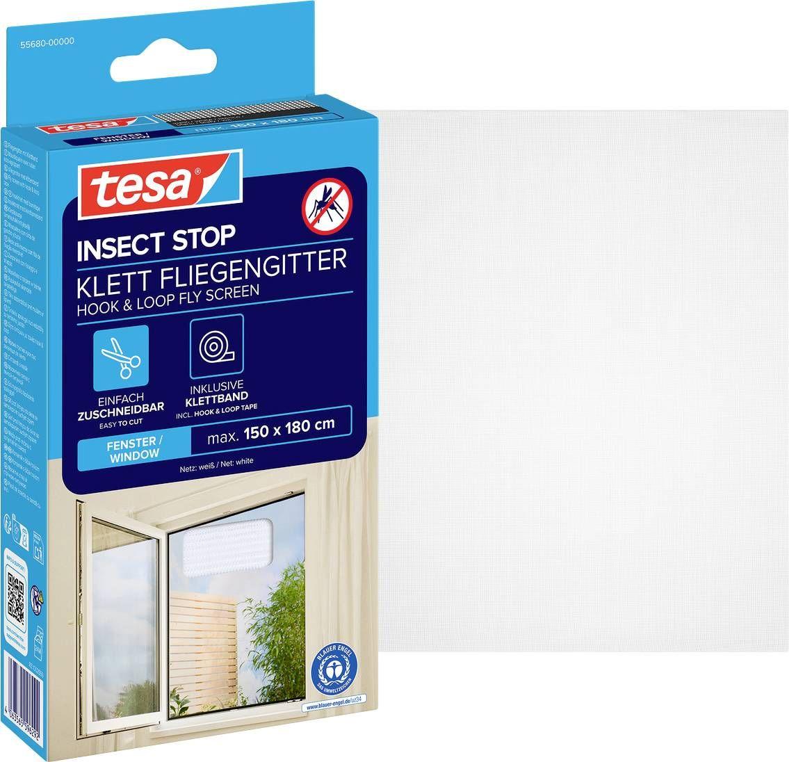 Rede Mosquiteira para Janela TESA Insect Stop Standard 55680 (Branco)
