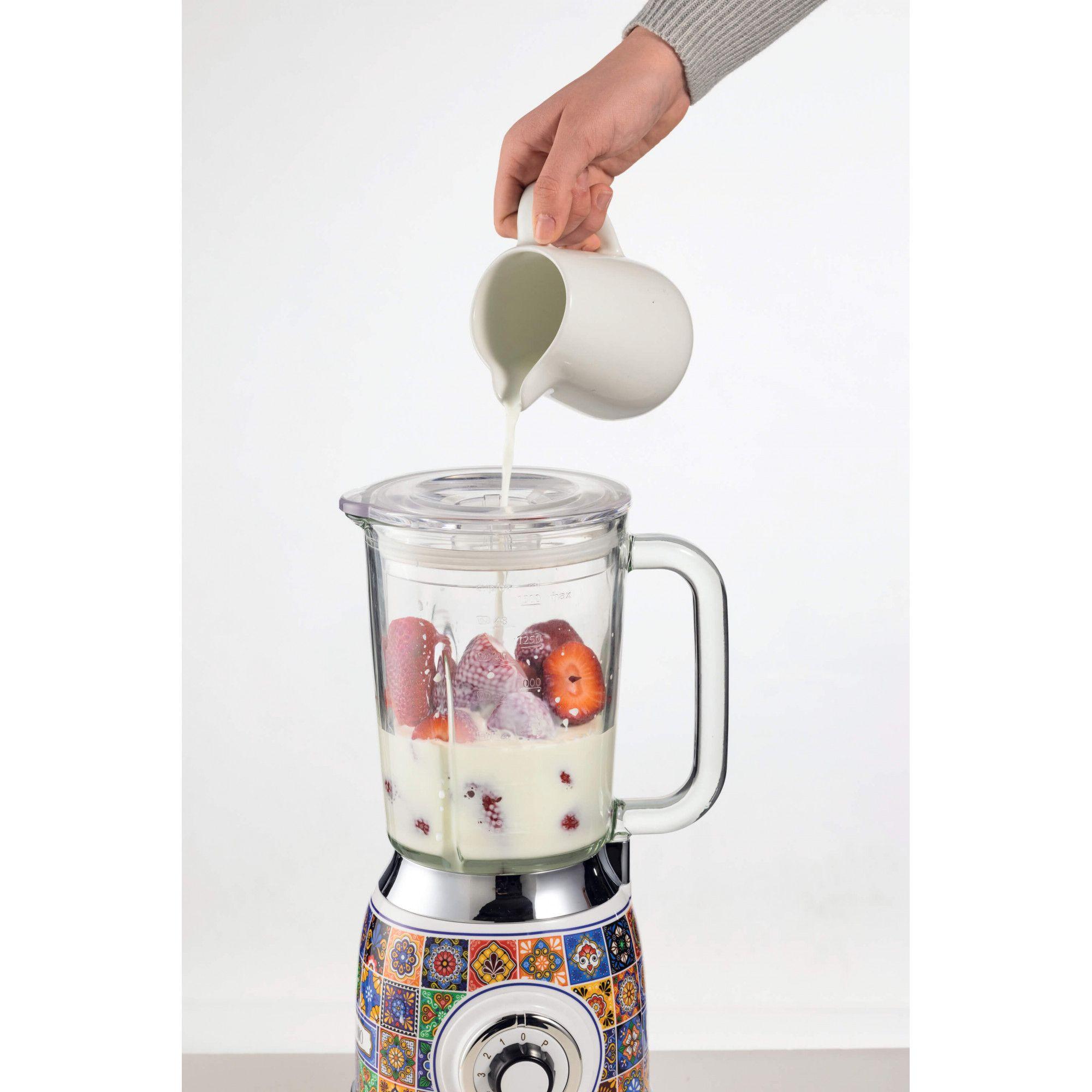 Liquidificadora ARIETE 0583/0P Positano (Liquidificador - 1000 W - 1,5 l - Azul e Amarelo), miniatura 7