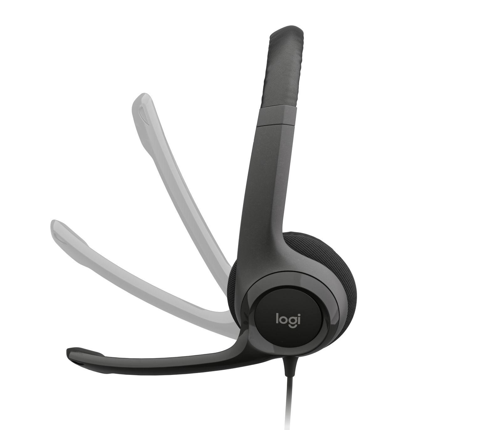 Headset LOGITECH H390 (Binaural - Com fios - Supra-aural - Preto) — miniatura 5