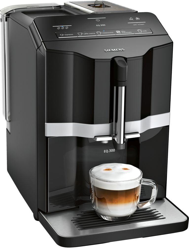 Máquina de Café Automática SIEMENS TI351209RW (Grão - 1300 W - 15 bar - Preto)