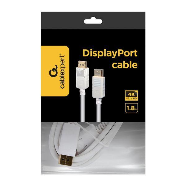 Cabo DisplayPort GEMBIRD CC-DP2-6-W (1,8 m - Branco), miniatura 2