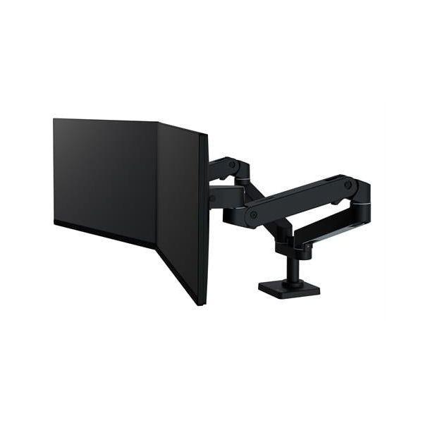 Suporte de Monitor ERGOTRON LX Pro Dual Side-By-Side (100 x 100 mm - 75 x 75 mm - 68,6 cm - Preto), miniatura 2