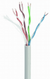 Bobine de Cabo de Rede GEMBIRD UPC-5004E-SOL/100 (100 m - Cat5e - Cinzento)