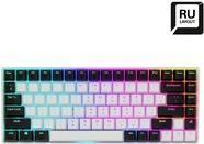 Teclado SHARKOON SKILLER SGK50 S3 (RU - Gateron Yellow - Branco)